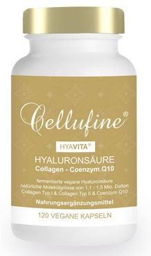 Cellufine Hyaluronsäure Collagen-Coenzym Q 10, 120 Vegikaps.