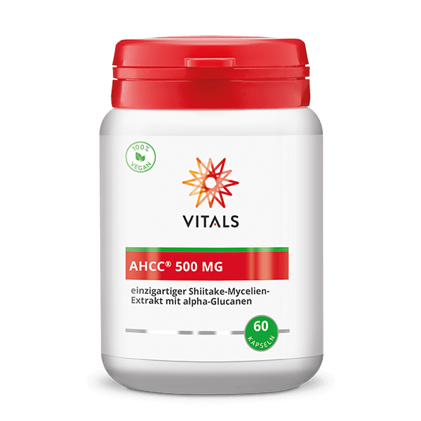 AHCC® 500 mg, 60 VegiKaps
