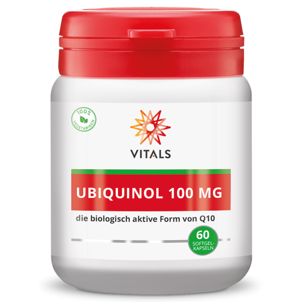 Ubiquinol 100 mg, 60 Softgel-Kapseln